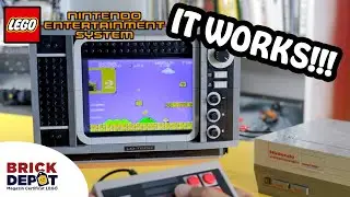 Playing Super Mario on modified LEGO NES! | Playable LEGO Nintendo Entertainment System 71374 | #11