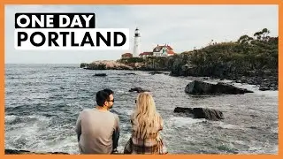 Portland, Maine in 8 Hours! | Iconic Lighthouse & More