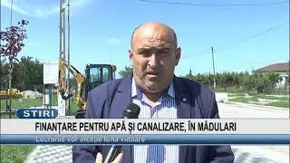 FINANȚARE PENTRU APĂ ȘI CANALIZARE, ÎN MADULARI