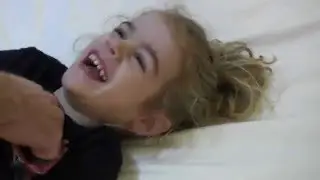 Tickle Therapy for Annie!