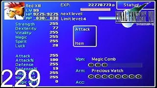 FF VII [LV 99] Perfect Walkthrough Part 229 Magic Source Farming