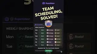 Supatimer Demo – Free Discord Bot That Builds Your Team's Game Lineup Automatically
