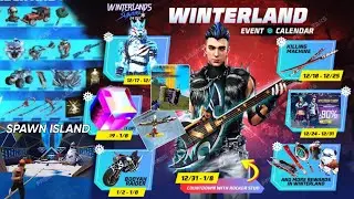 Winterland event free fire 2022 All Rewards | Quaid Day event All Free rewards | Free Fire Leaks