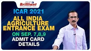 ICAR 2021 | All India Agriculture Entrance Exam | Admit Card Details