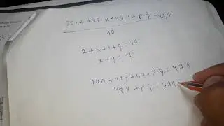1 бөлім Таразыда 10 қап сәбіздің массасы өлшенді. Егер 10 сәбіздің орташа массасы 47,1 кг болса