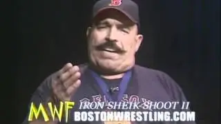 Iron Sheik on Eddie Fisher
