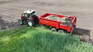 Armatrac 1054 w pracy z przyczepą Ursus T-083