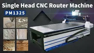 PM1325 wood carving furniture door making cnc router machine 1300*2500mm for wood cutting