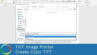 Create Color TIFF | TIFF Image Printer 12 | PEERNET