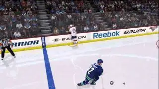 NHL 11 - Missed Halfboards Check