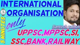 # International Organisation#WTO,WHO,
WIPO,UNCTAD