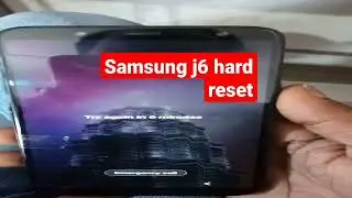 how to hard reset samsung j6 #shorts