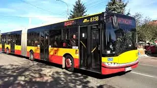Solaris Urbino 18 III #8358 [🚍145] MZA Warszawa (odjazd)