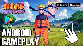 NARUTO SHIPPUDEN - MMORPG CBT Android (Low End Device) Gameplay