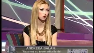 Andreea Balan - interviu part 2 (02.04.11)