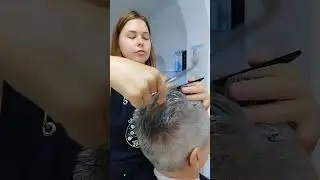 Мужская стрижка для Геленджикского Ричарда Гира -Вячеслава Крымова в салоне красоты Эвант