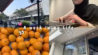 A week in my life🫧🌷// life as a student, bandung vlog, study at cafe