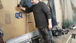 Продолжение сборки самодельного снегохода ,окончание сварочных работ