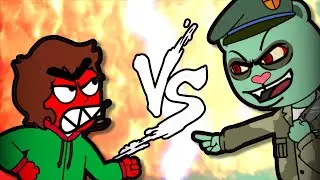Caillou Gets Grounded | Boris The Teeth Guy Vs. Fliqpy
