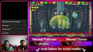 New Super Mario Bros. U Stream PART TWO 12/16/16 (9pm - 11:30pm ET)