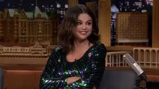 selena gomez Jimmy Fallon #selenagomez#selenator