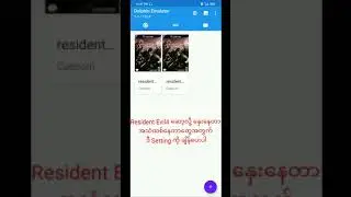 Resident Evil 4အတွက် Dolphan Settings ချိန်နည်း