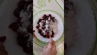 Вареники с вишней 