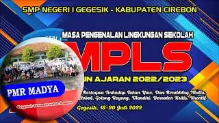 Simulasi Bencana PMR Madya SMPN 1 Gegesik Tahun 2022