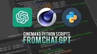 How i created Cinema4D Python Scripts with Chat GPT