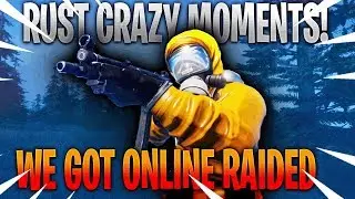 RUST CRAZY MOMENTS! RAIDED BY WEIRD NAKED?!