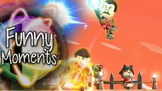 Super Smash Bros Wii U - Funny Moments w/ Friends - 