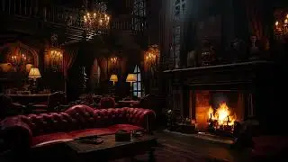 Tiếng Mưa Rơi Nhẹ Nhàng Cùng Âm Thanh Lách Tách Của Lò Sưởi Nghe Ngủ Cực Ngon | Rain For Sleeping