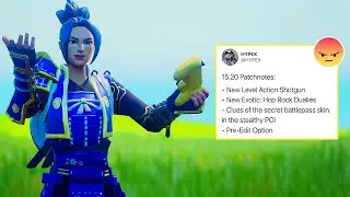 FORTNITE UPDATE DAY RUINED ME... (new potato shotgun)