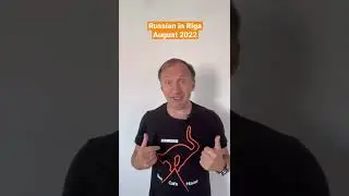 Russian courses in Riga with Alla & Stanislav in August 2022. Interested? Write in the comments!
