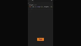 Pattern problems in Python || Python problems 