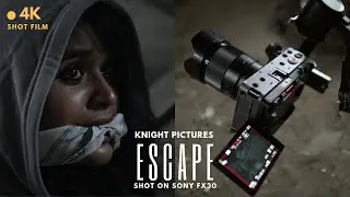Escape - Short Film | Shot On Sony FX30 | Low Light Test | Sony FX30 Review in Hindi|Cinematic Video