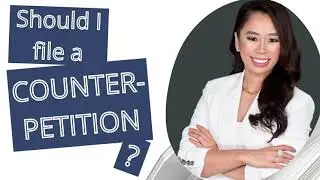 Should I file a counter-petition in a divorce?