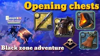 Albion adventure Opening chests in || Albion Online ||
