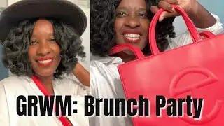 GRWM: Brunch Party & Natural Hair In A Hat
