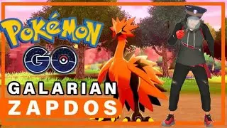 A close encounter with Galarian Zapdos 🤯 || Galarian birds pokemon go #gaming