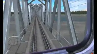 Trainz simulator 2010 маршрут ВАМ 2ТЭ116-1694.wmv