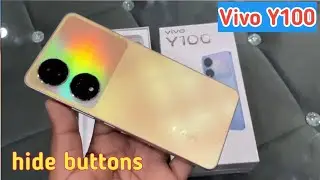 How To Hide Button in Vivo Y100, How To Hide Back Button In Vivo Y100, Navigation Button Setting