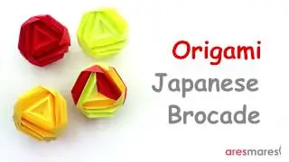 Origami Japanese Brocade Variation (easy - modular)
