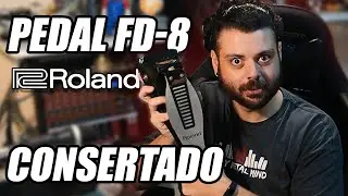 Como consertar o Pedal FD-8 da Roland HI HAT NÃO FUNCIONA