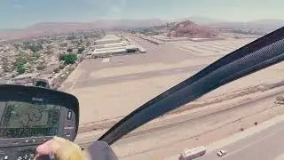 (Video 1 of 4) Touch-and-go's with my new Kallithea gyro, and I took the doors off, it was too hot.