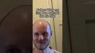 Proud Father Sees Balding Son Become A Man