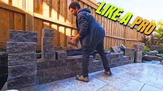 Build a Block Retaining Wall By Yourself