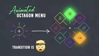Creating an Animated Radial Octagon Menu with HTML, CSS, and Vanilla JavaScript