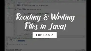 Read and Write Files in Java! | 