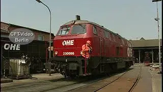 Besuch bei der OHE in Celle mit ex 216 bei der Arbeit